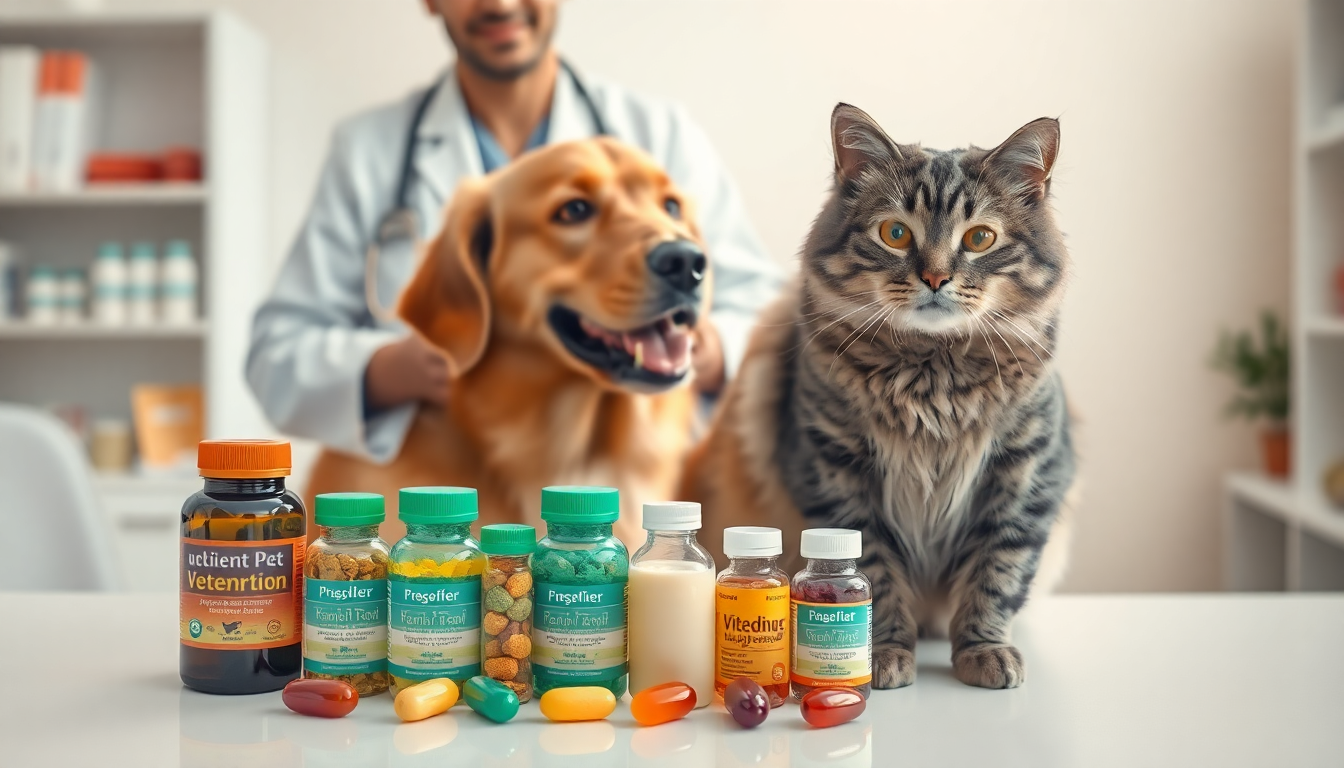 Pet Wellness Essentials: Daily Supplements and Vitamins for Dogs and Cats